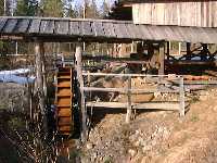 Water wheel, H�lltj�rn